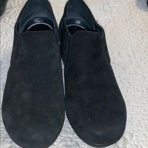 Dansko suede slip one-so cute!! EUC